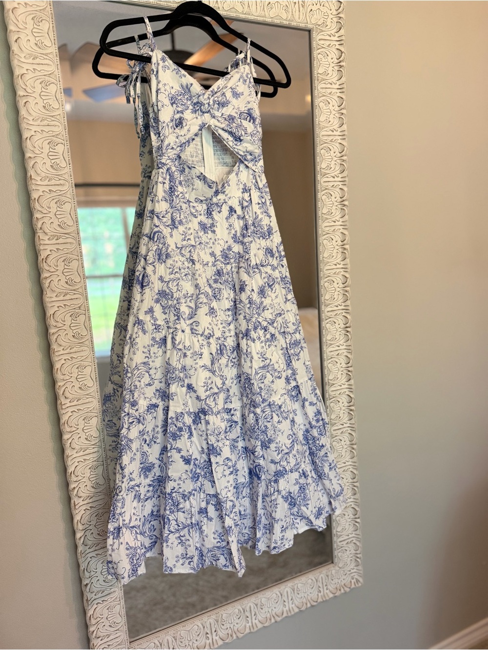 NWT Altar’d State Floral Twist Front Midi Dress Small